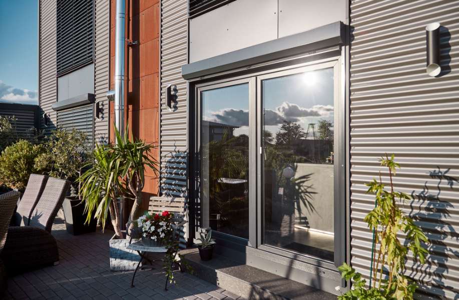 Neue Welle im Wohnungsbau mit Stahlprofilen, Nylanndamm in 24980 Schafflund